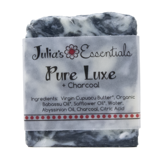 Pure Luxe Natural Soap +Activated Charcoal