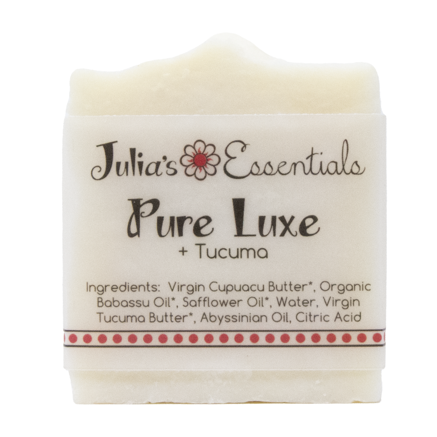 Pure Luxe Natural Soap +Tucuma